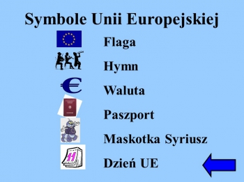 Symbole Unii Europejskiej 