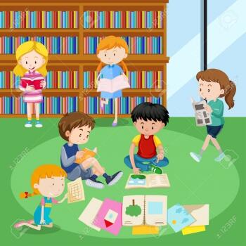 94430293-students-reading-books-in-library-illustration-