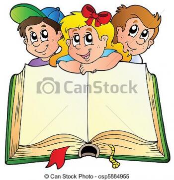 książka-dzieci-otworzony-trzy-wektory-clipart_csp5884955