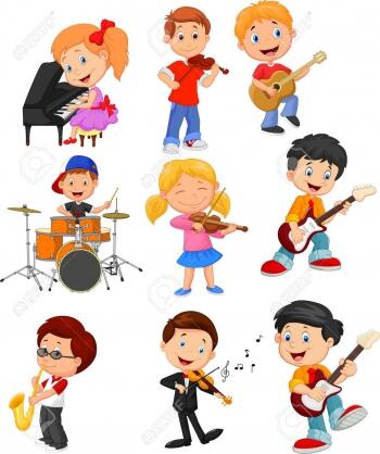 77687883-vector-illustration-of-cartoon-little-kids-playing-music