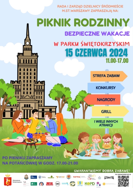 Piknik Rodzinny w Parku Świętokrzyskim