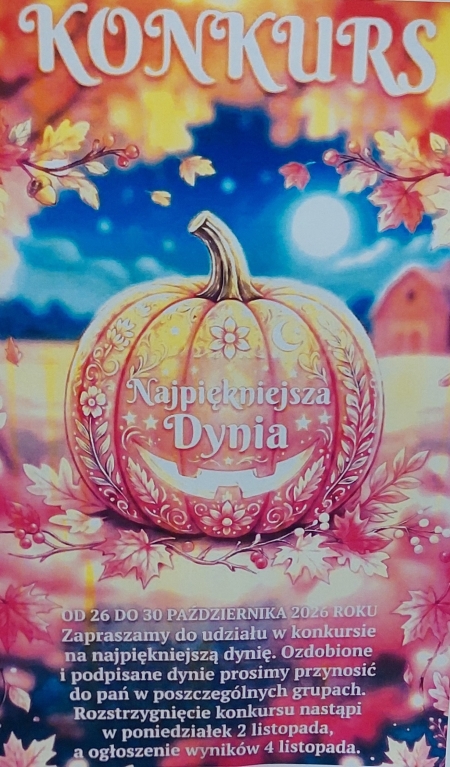 DZIEŃ DYNI - KONKURS
